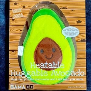 Gama Go Heatable Huggable Avocado Lavender Infused Microwave Warm Friend